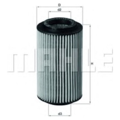 Oljefilter Mahle Original OX 153/7D2