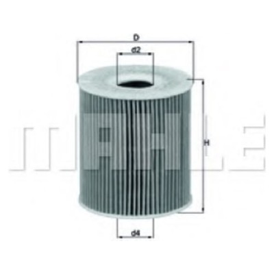 Oljefilter Mahle Original OX 156D1