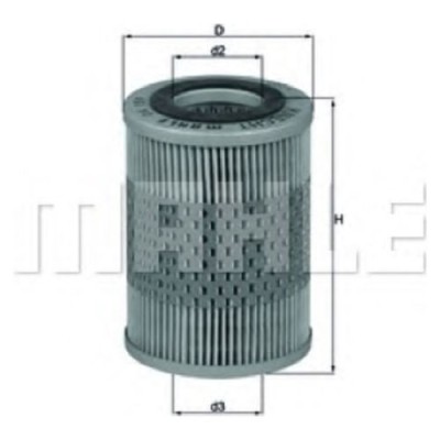 Oljefilter Mahle Original OX 159D