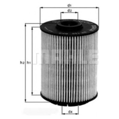 Oljefilter Mahle Original OX 160D