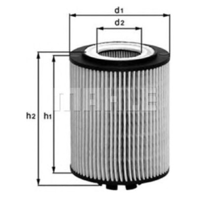 Oljefilter Mahle Original OX 161D