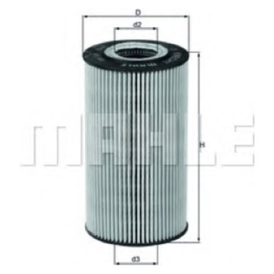 Oljefilter Mahle Original OX 169D