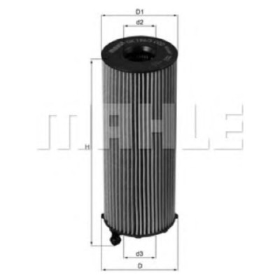 Oljefilter Mahle Original OX 196/3D