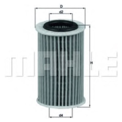 Oljefilter Mahle Original OX 209D