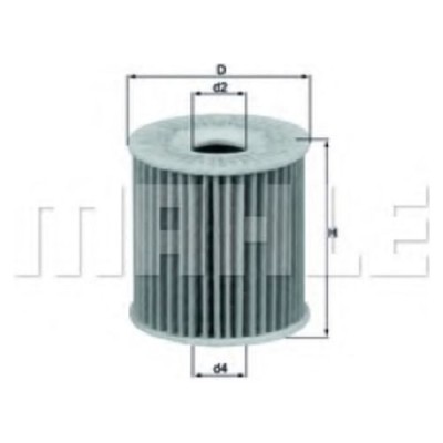 Oljefilter Mahle Original OX 346D