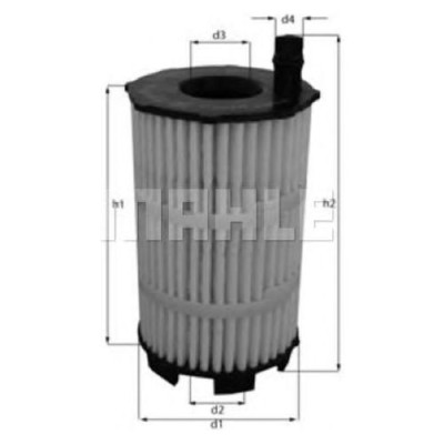 Oljefilter Mahle Original OX 350/4D