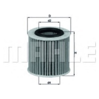 Oljefilter Mahle Original OX 360D