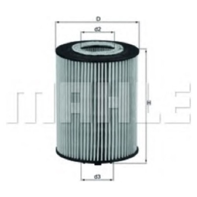Oljefilter Mahle Original OX 367D