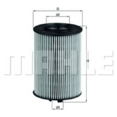 Oljefilter Mahle Original OX 382D
