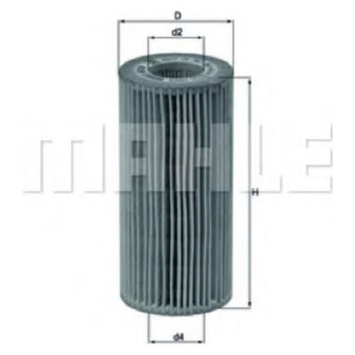 Oljefilter Mahle Original OX 383D