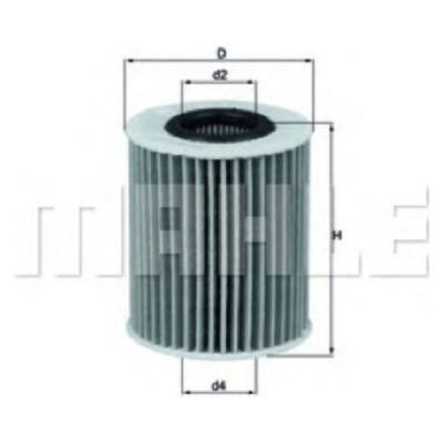 Oljefilter Mahle Original OX 413D1
