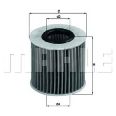 Oljefilter Mahle Original OX 414D2