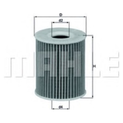 Oljefilter Mahle Original OX 422D