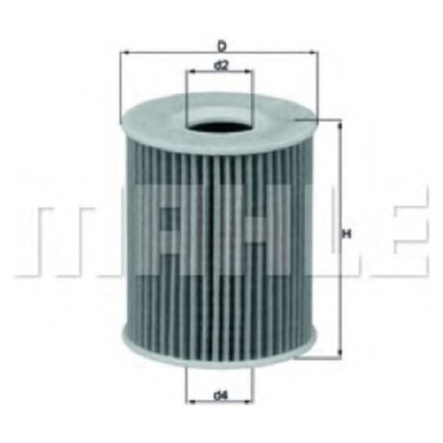 Oljefilter Mahle Original OX 424D