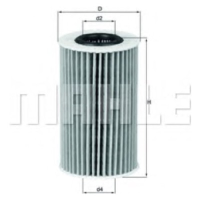 Oljefilter Mahle Original OX 554D1