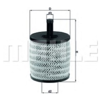 Oljefilter Mahle Original OX 556D