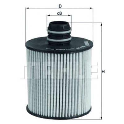 Oljefilter Mahle Original OX 779D