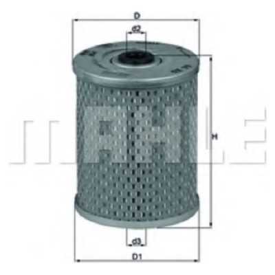 Oljefilter Mahle Original OX 79D