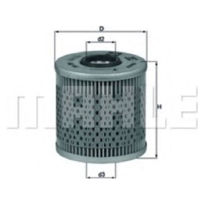 Oljefilter Mahle Original OX 91D