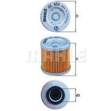 Oljefilter Mahle Original OX 805