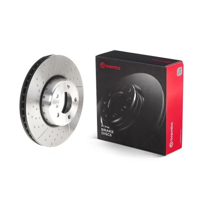 Bromsskiva BREMBO 09.C398.13, Framaxel