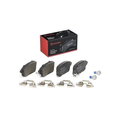 Bromsbelägg BREMBO P 68 074, Bakaxel (Sats)