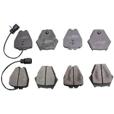 Bromsbelägg Denckermann B110045, Framaxel (sats)