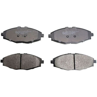 Bromsbelägg Denckermann B110141, Framaxel (sats)