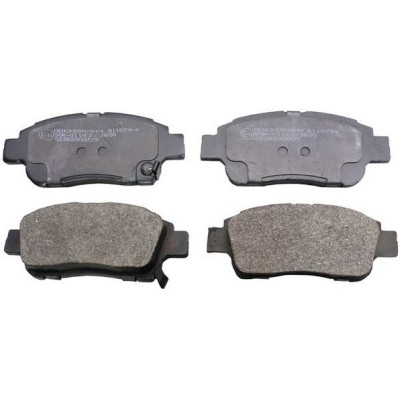 Bromsbelägg Denckermann B110794. Framaxel (sats)