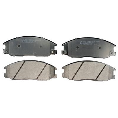 Bromsbelägg Denckermann B110971, Framaxel (sats)