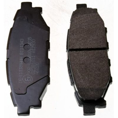 Bromsbelägg Denckermann B111343, Bakaxel (sats)