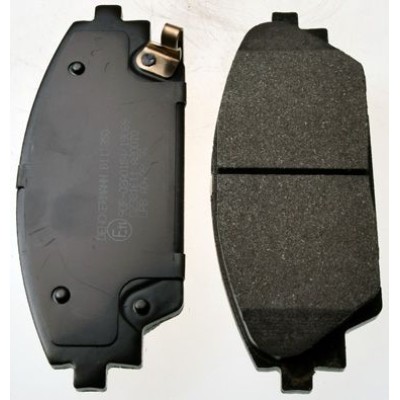 Bromsbelägg Denckermann B111350, Framaxel (sats)