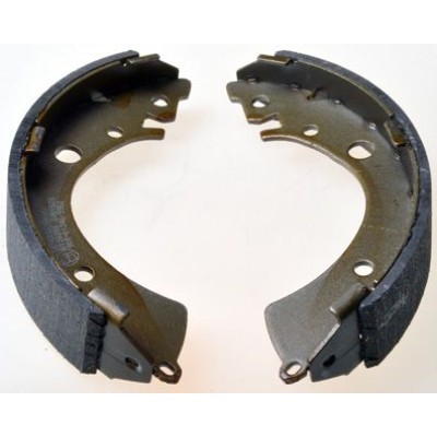 Bromsbackar Denckermann B120200. Bakaxel (sats)