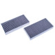Kupéfilter Denckermann M111037K aktivt kol 2-Pack
