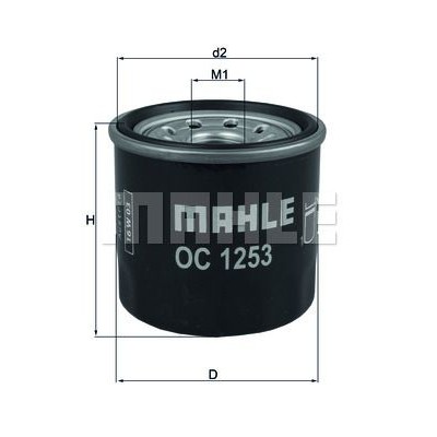 Oljefilter Mahle Original OC 1253