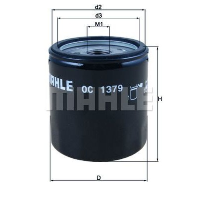 Oljefilter Mahle Original OC 1379
