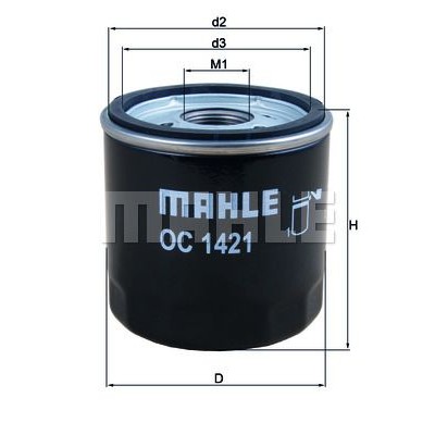 Oljefilter Mahle Original OC 1421