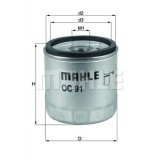 Oljefilter Mahle Original OC 91D1