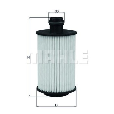Oljefilter Mahle Original OX 1012D