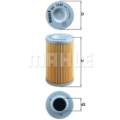 Oljefilter Mahle Original OX 1090