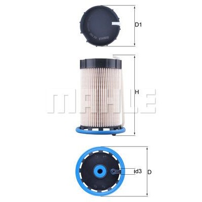 Oljefilter Mahle Original OX 1219D