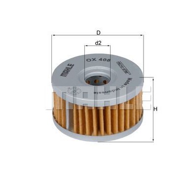 Oljefilter Mahle Original OX 408