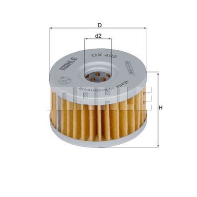 Oljefilter Mahle Original OX 409