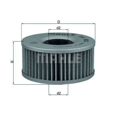 Oljefilter Mahle Original OX 802