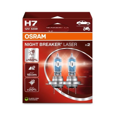 Osram Night Breaker Laser H7 2-pack